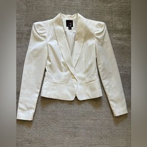 Forever 21 white blazer